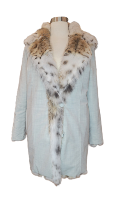 Women's north American Lynx fur